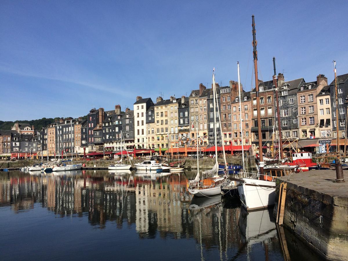 Apartamento Les Calins D'Honfleur Exterior foto